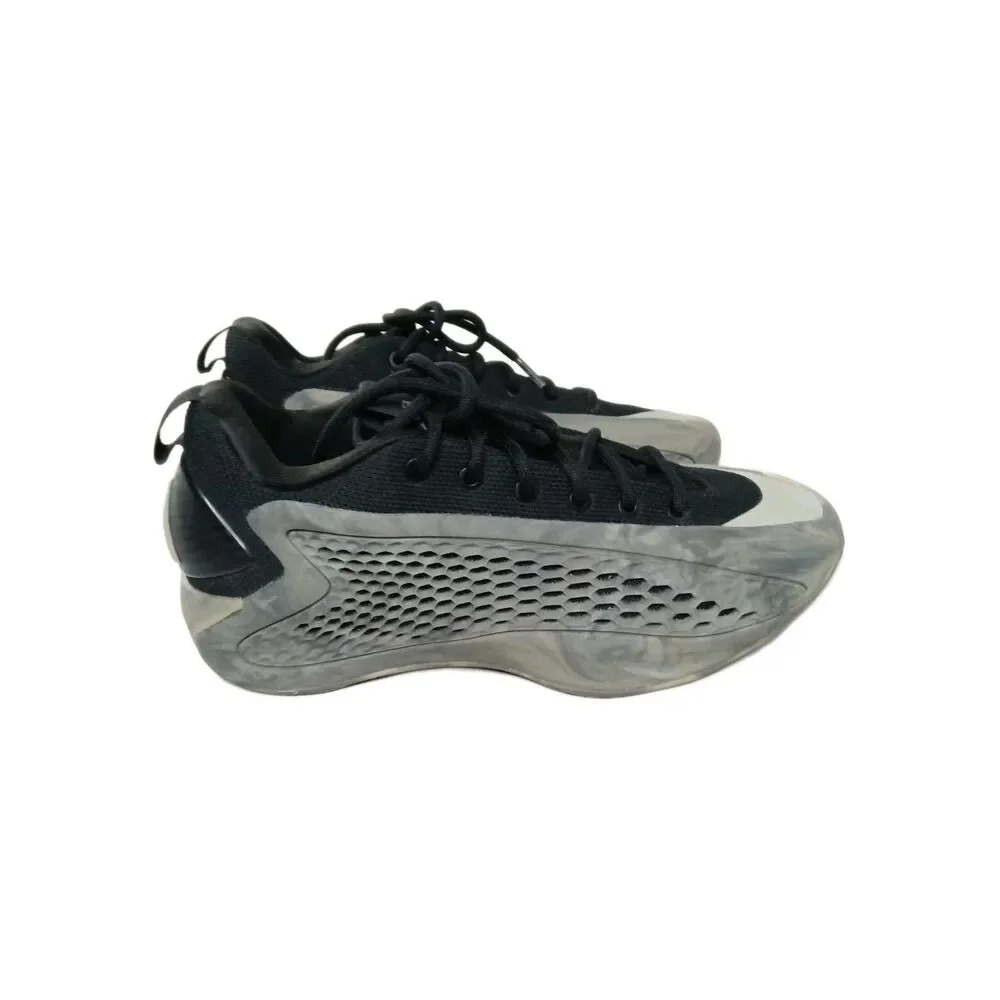 Adidas Shoes Mens Size 6.5 A.E. 1 J Low Anthony Edwards Black-Gray JI4074 - Picture 1 of 10